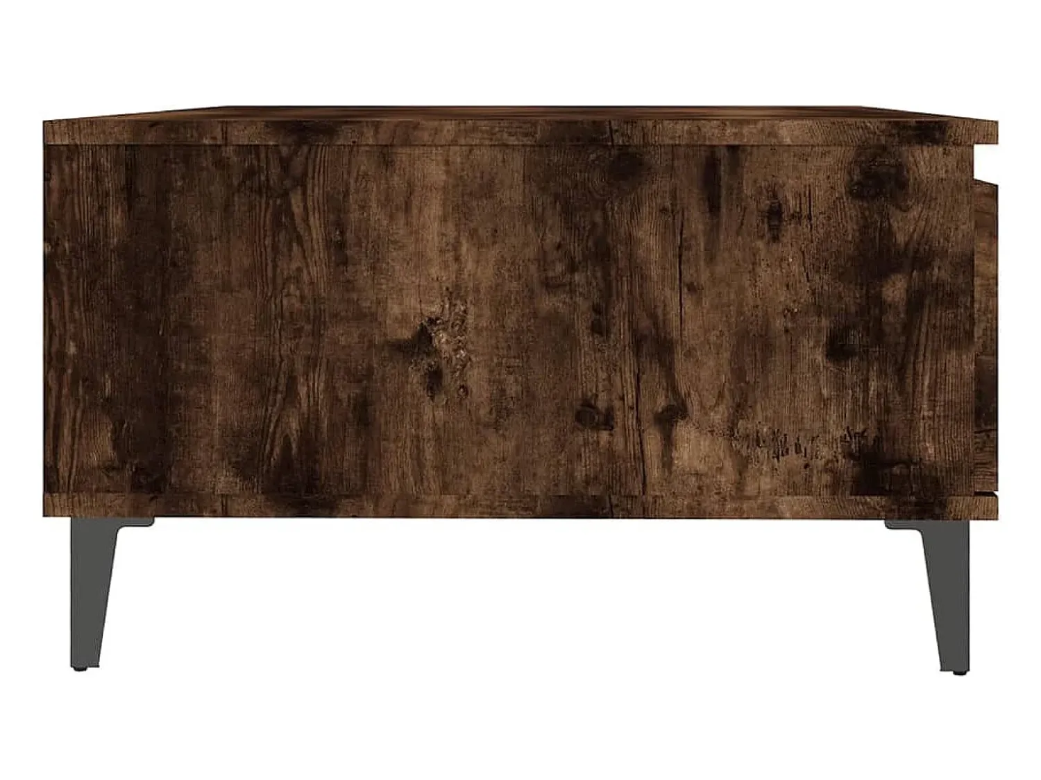 Mesa de centro | Mesa de apoio 90x60x35 cm derivados de madeira carvalho fumado^ Mesa De Centro