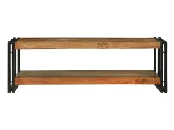Clearance Mesa de centro | Mesa de apoio | Mesa de café Madeira de acácia maciça Castanho