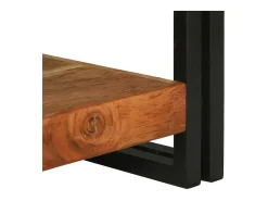 Clearance Mesa de centro | Mesa de apoio | Mesa de café Madeira de acácia maciça Castanho