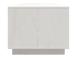 Mesa De Centro* Mesa de centro | Mesa de apoio 110x50x40 cm pinho maciço Branco