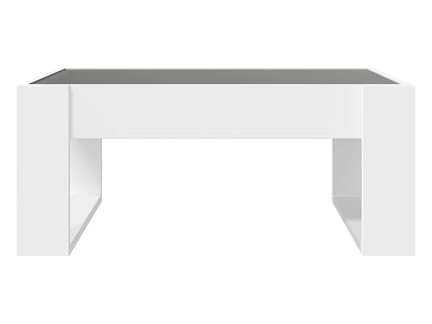 Mesa de centro | Mesa de apoio luzes LED Infinity 70x53x30 cm^ Mesa De Centro