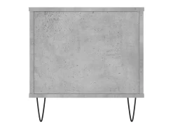 Mesa De Centro* Mesa de centro | Mesa de apoio 90x44.5x45 derivados de madeira cimento Cinzento