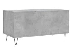 Mesa De Centro* Mesa de centro | Mesa de apoio 90x44.5x45 derivados de madeira cimento Cinzento