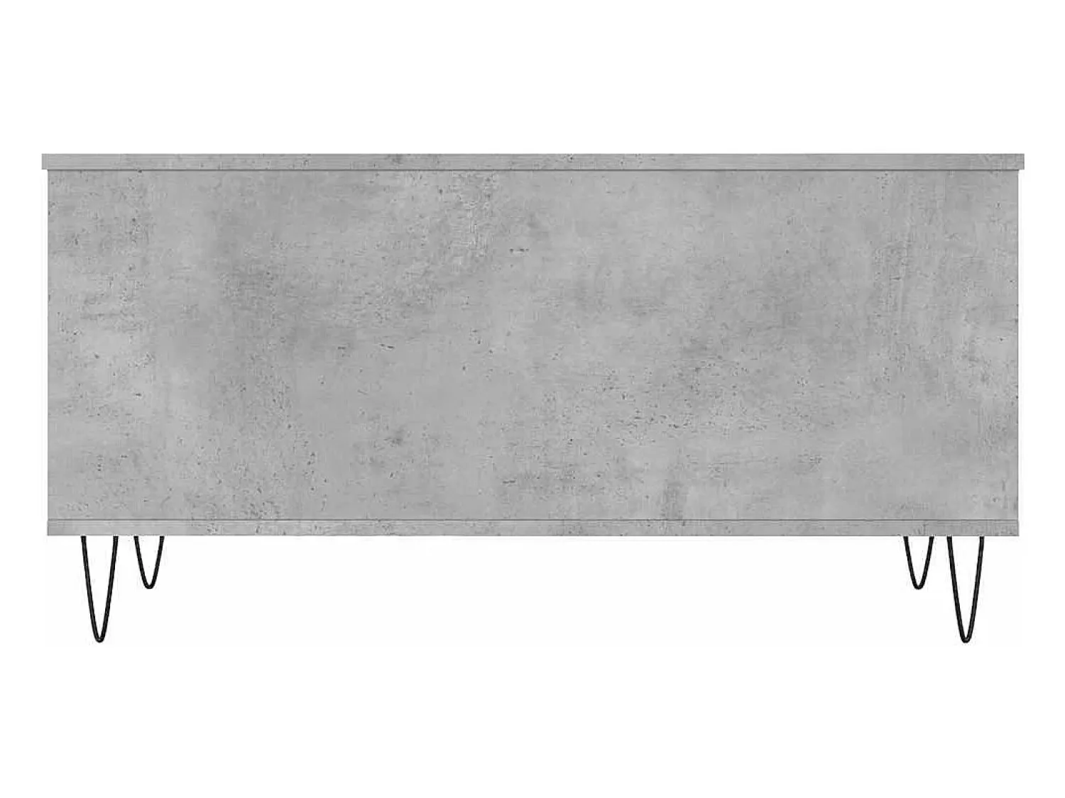Mesa De Centro* Mesa de centro | Mesa de apoio 90x44.5x45 derivados de madeira cimento Cinzento