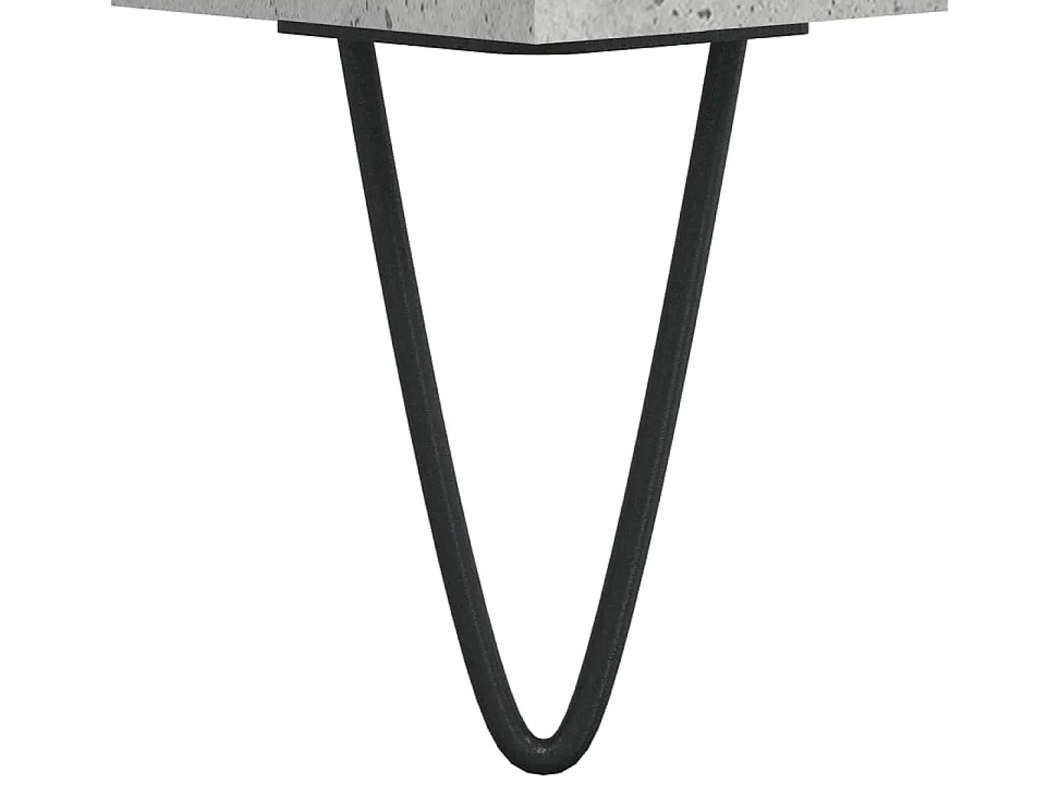 Mesa De Centro* Mesa de centro | Mesa de apoio 90x44.5x45 derivados de madeira cimento Cinzento