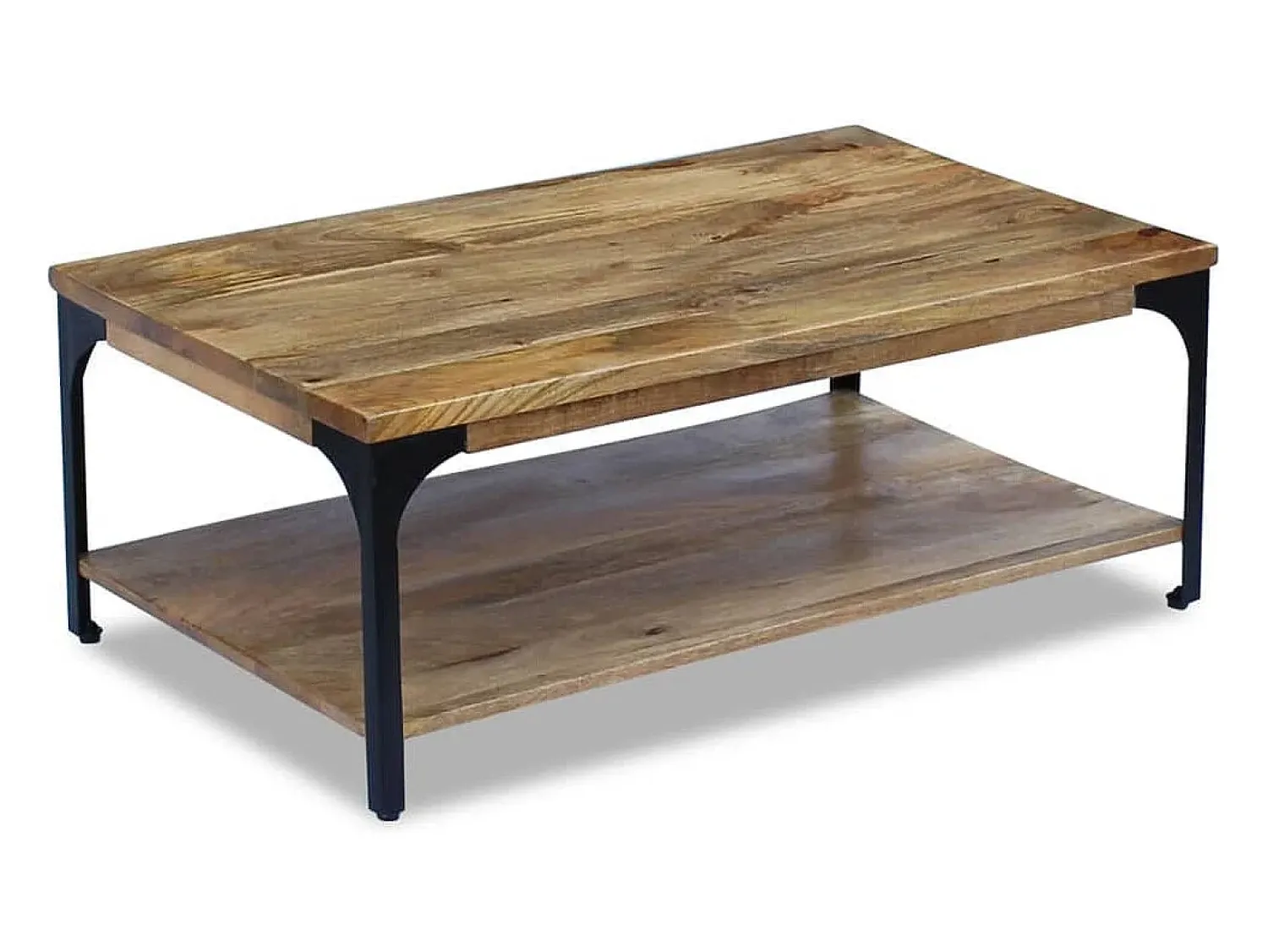 Mesa De Centro* Mesa de centro | Mesa de apoio.madeira de mangueira 100x60x38 cm Castanho