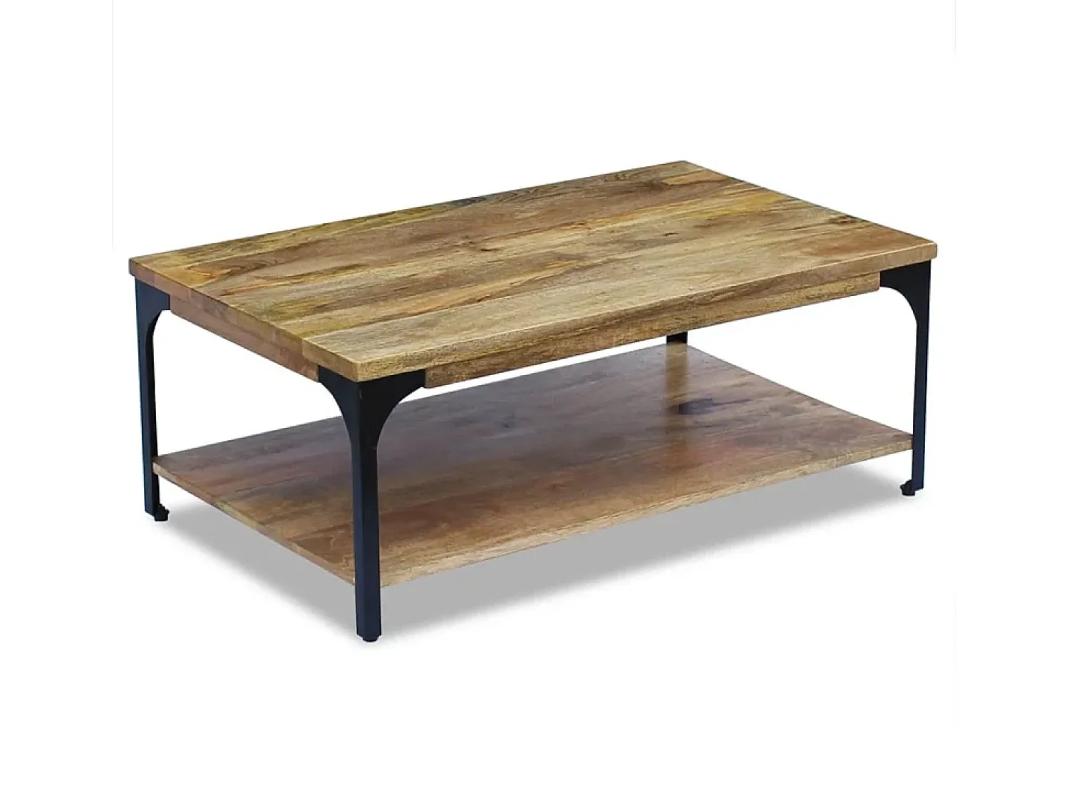 Mesa De Centro* Mesa de centro | Mesa de apoio.madeira de mangueira 100x60x38 cm Castanho