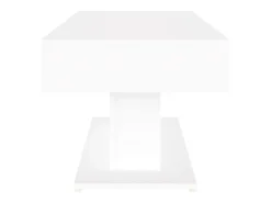 Mesa De Centro* Mesa de centro | Mesa de apoio 96x50x45 cm derivados de madeira Branco