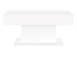 Mesa De Centro* Mesa de centro | Mesa de apoio 96x50x45 cm derivados de madeira Branco