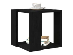 Mesa De Centro* Mesa de centro | Mesa de apoio Carvalho 32x32x30 cm Preto