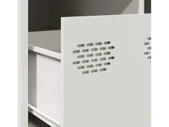 Discount Mesa de centro | Mesa de apoio 101.5x50x43.5 cm aço laminado a frio Branco