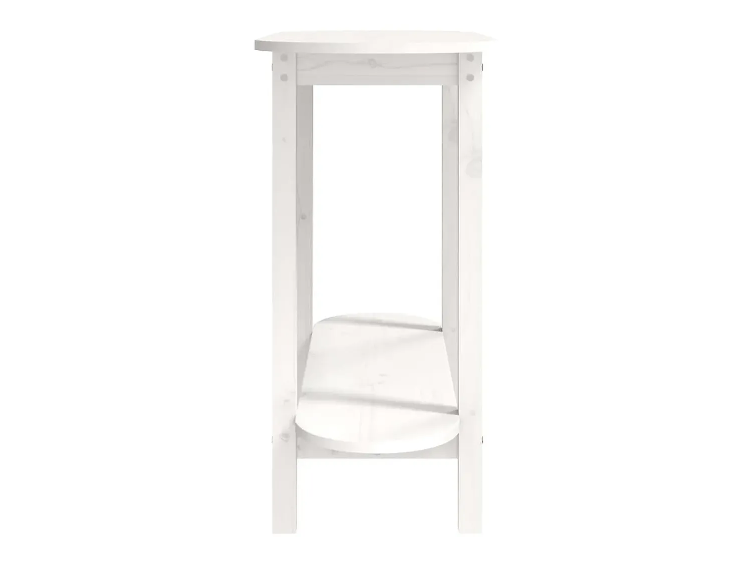 Best Mesa de centro | Mesa de apoio | Mesa consola 110x40x80 cm pinho maciço Branco