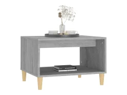 Mesa de centro | Mesa de apoio 60x50x40 cm derivados de madeira sonoma^ Mesa De Centro
