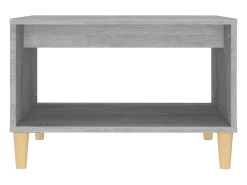 Mesa de centro | Mesa de apoio 60x50x40 cm derivados de madeira sonoma^ Mesa De Centro