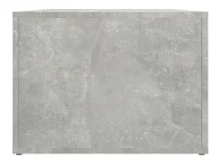 Mesa De Centro* Mesa de centro | Mesa de apoio 80x50x36 cm derivados madeira cimento Cinzento