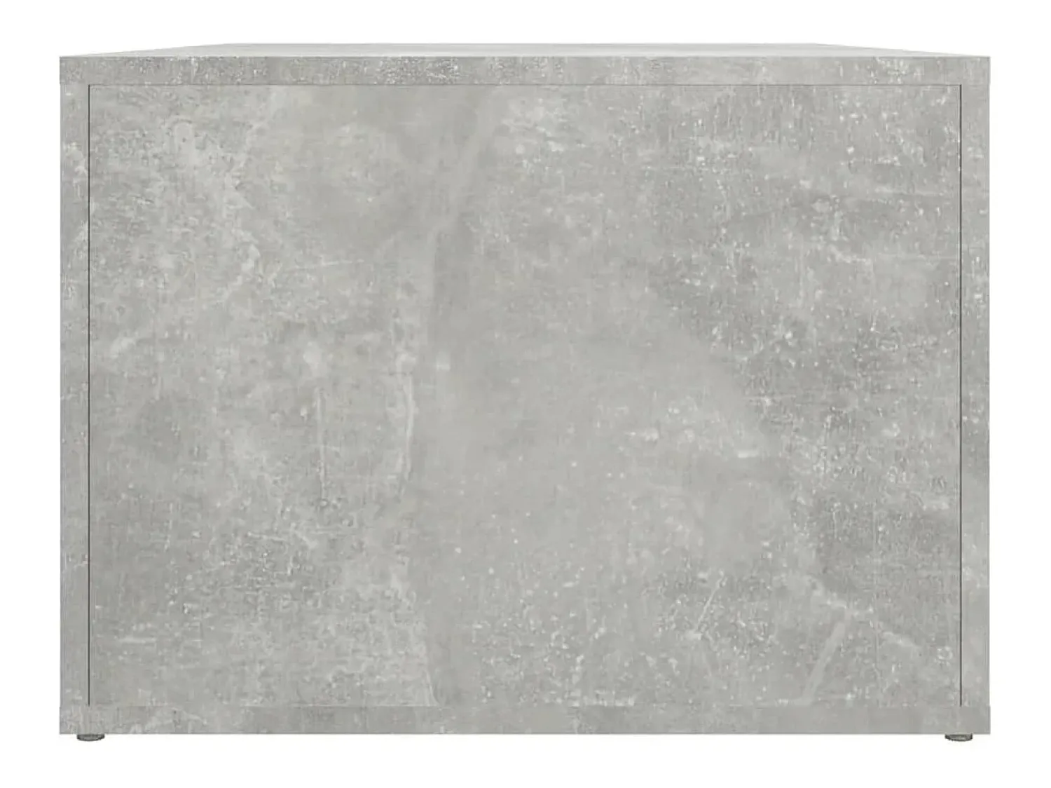 Mesa De Centro* Mesa de centro | Mesa de apoio 80x50x36 cm derivados madeira cimento Cinzento