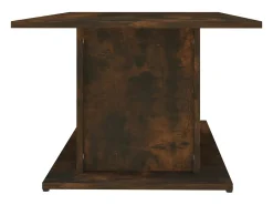 Mesa De Centro| Mesa de centro | Mesa de apoio 102x55.5x40 cm derivados madeira carvalho fumado Castanho