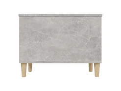 Mesa de centro | Mesa de apoio 60x44.5x45 cm derivados madeira cimento^ Mesa De Centro