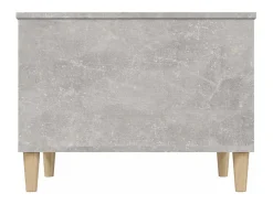 Mesa de centro | Mesa de apoio 60x44.5x45 cm derivados madeira cimento^ Mesa De Centro