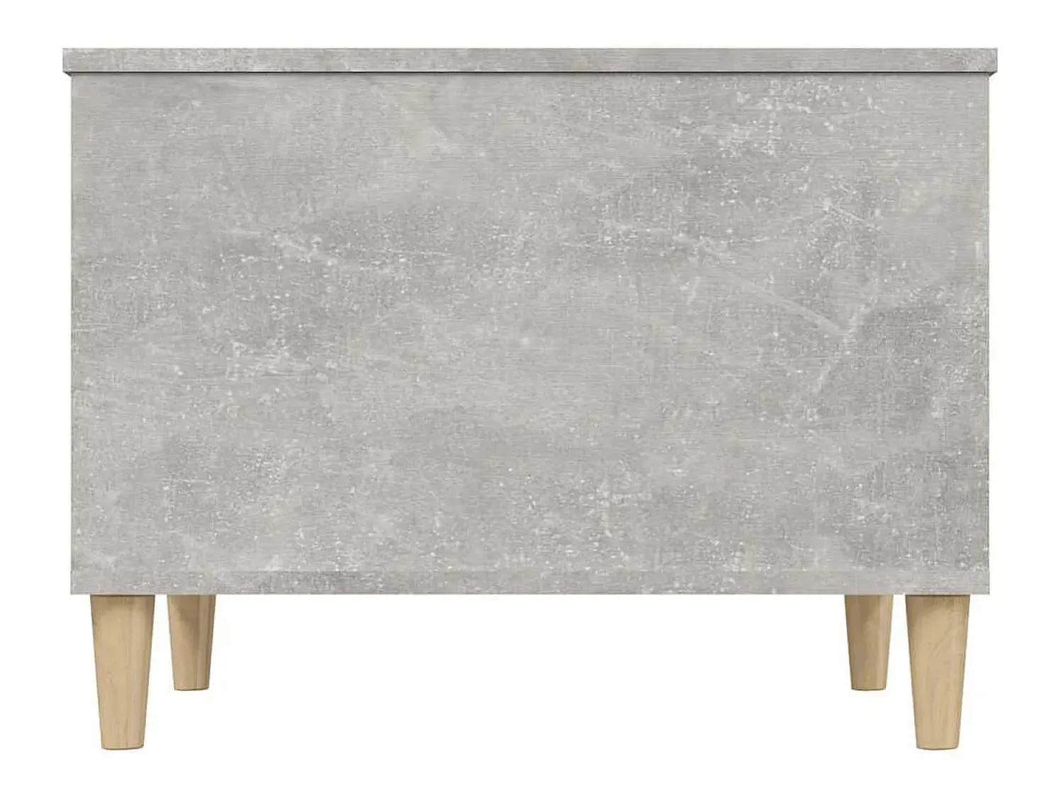 Mesa de centro | Mesa de apoio 60x44.5x45 cm derivados madeira cimento^ Mesa De Centro