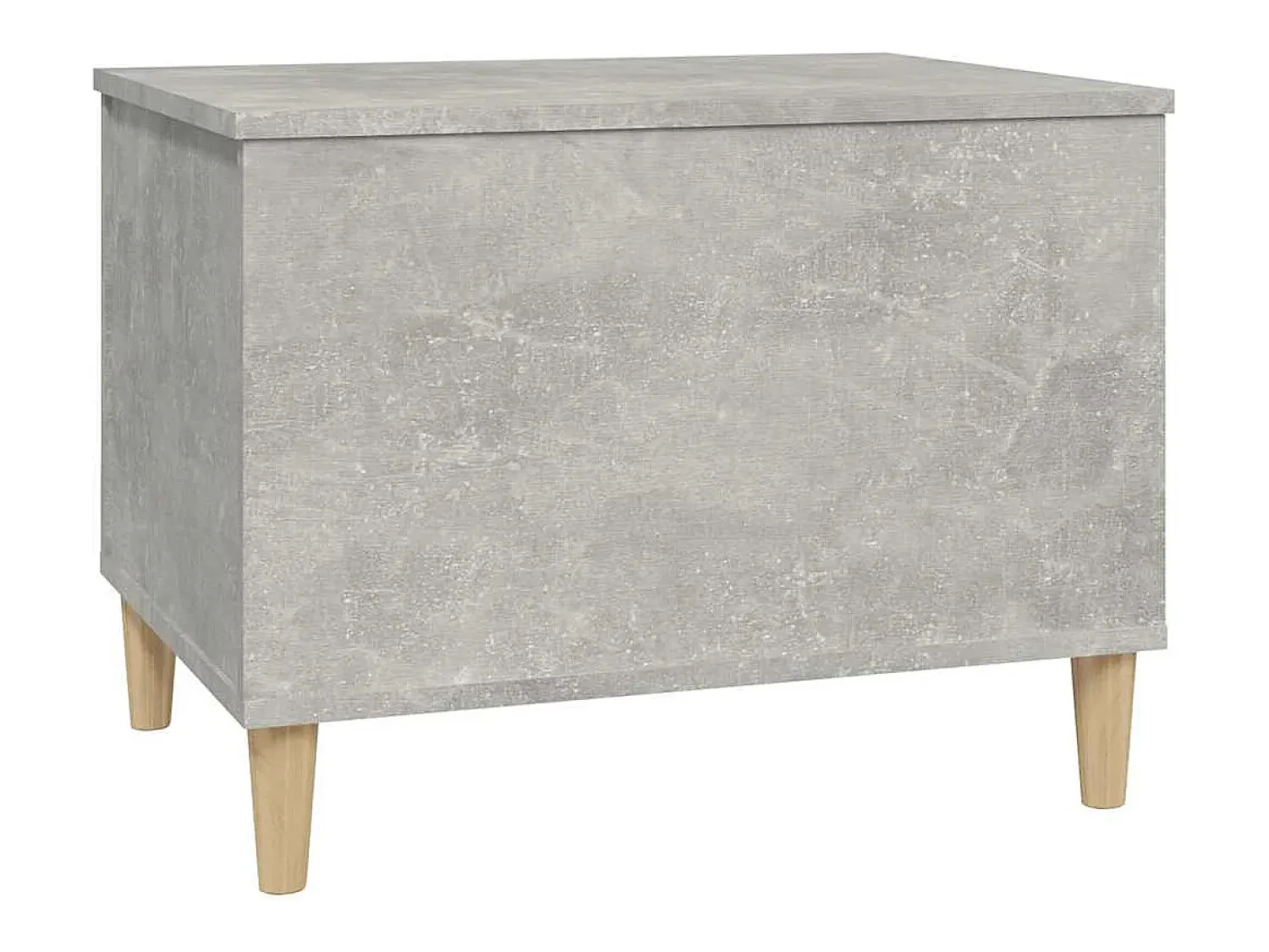 Mesa de centro | Mesa de apoio 60x44.5x45 cm derivados madeira cimento^ Mesa De Centro