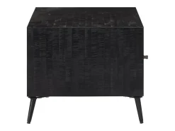 Online Mesa de centro | Mesa de apoio | Mesa de café 90x50x41 cm teca recuperada maciça Castanho