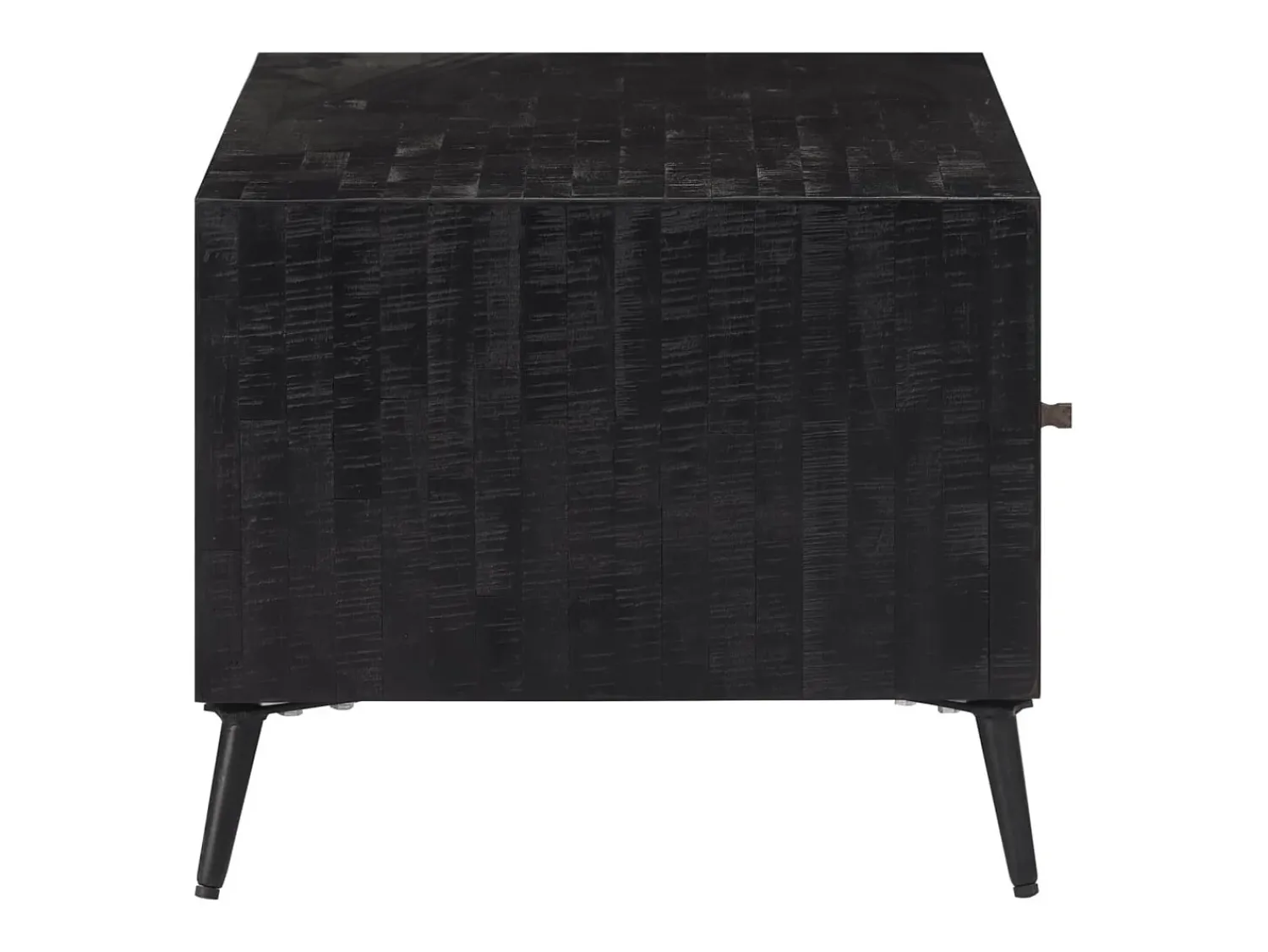 Online Mesa de centro | Mesa de apoio | Mesa de café 90x50x41 cm teca recuperada maciça Castanho