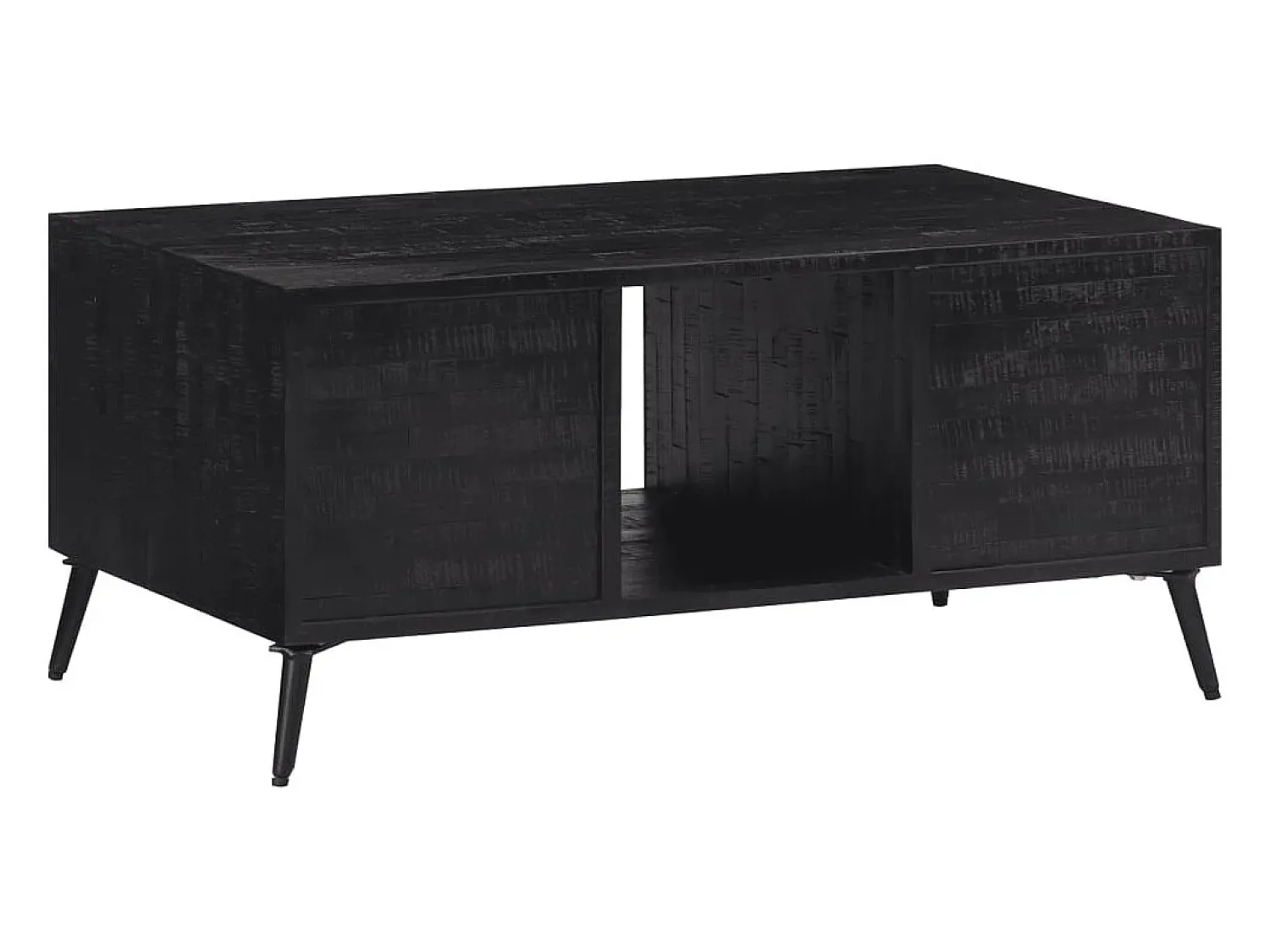 Online Mesa de centro | Mesa de apoio | Mesa de café 90x50x41 cm teca recuperada maciça Castanho