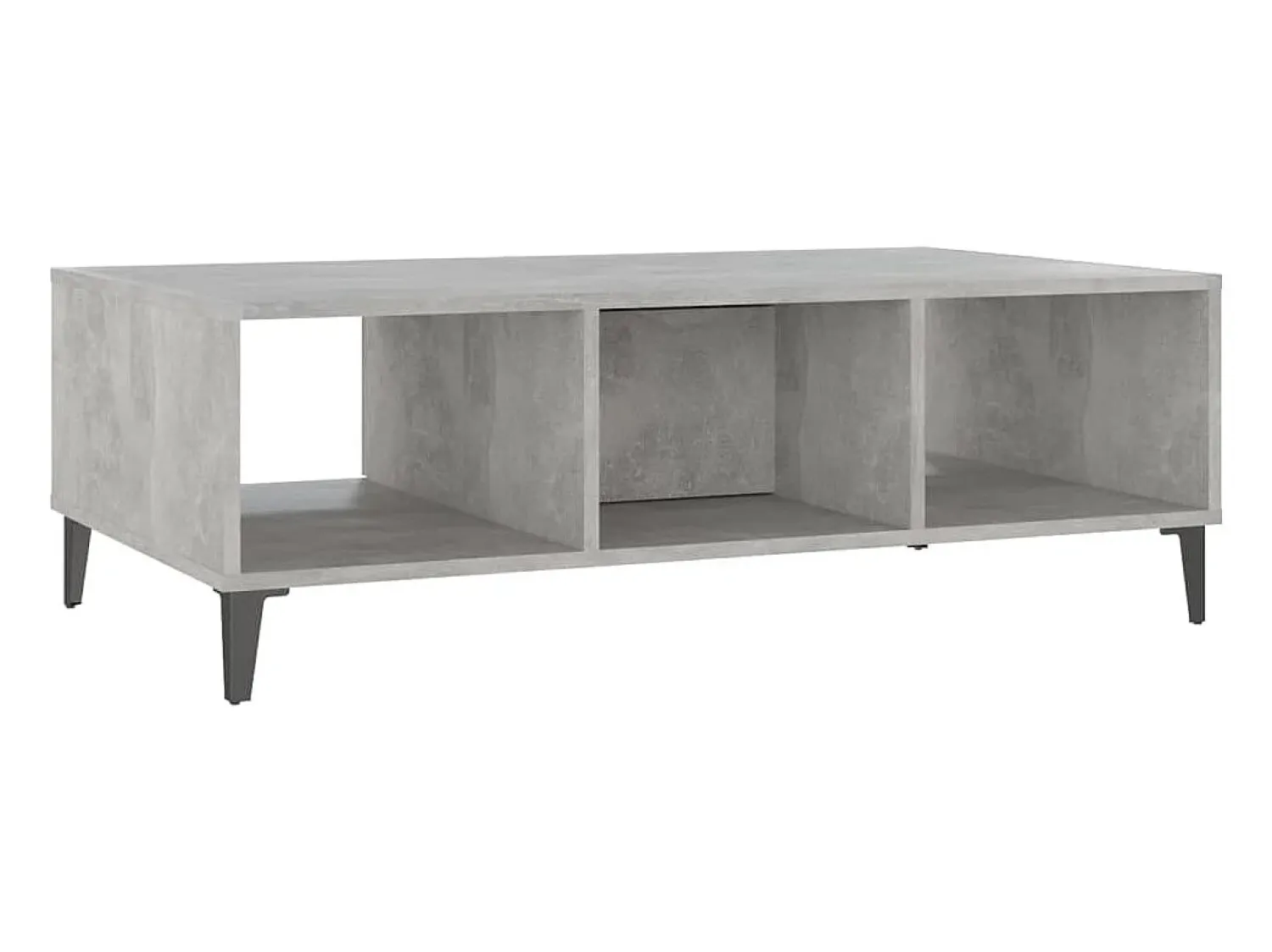 Mesa De Centro| Mesa de centro | Mesa de apoio derivados de madeira cimento Cinzento