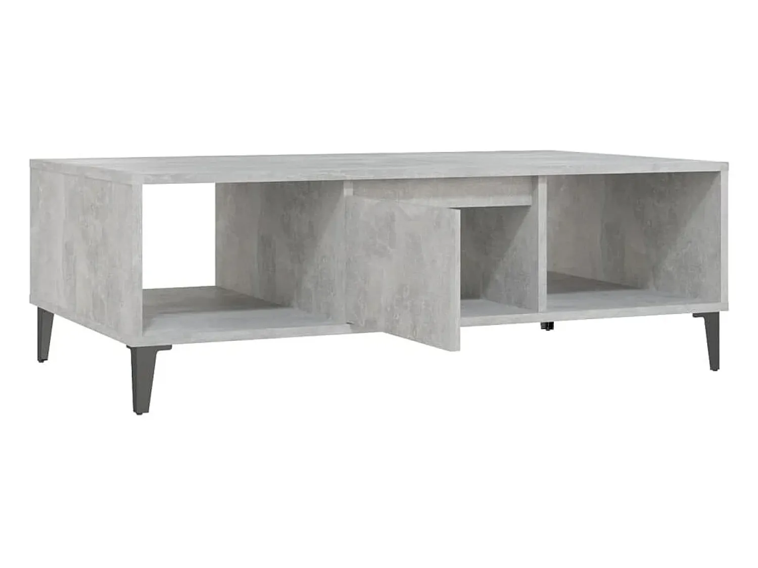Mesa De Centro| Mesa de centro | Mesa de apoio derivados de madeira cimento Cinzento