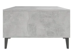 Mesa De Centro| Mesa de centro | Mesa de apoio derivados de madeira cimento Cinzento