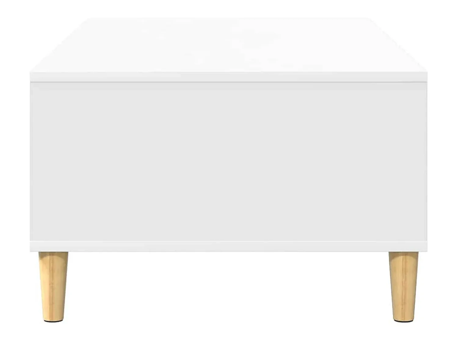 New Mesa de centro | Mesa de apoio 102x55x35 cm Branco