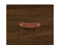 Mesa de centro | Mesa de apoio 90x50x40 cm derivados de madeira carvalho^ Mesa De Centro
