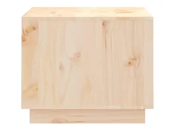 Mesa De Centro* Mesa de centro | Mesa de apoio | Mesa de café 120x50x40.5 cm madeira de pinho maciça Castanho