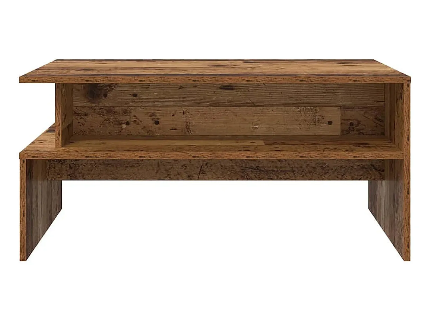 Mesa de centro | Mesa de apoio Madeira antiga 90x55x42.5 cm^ Mesa De Centro
