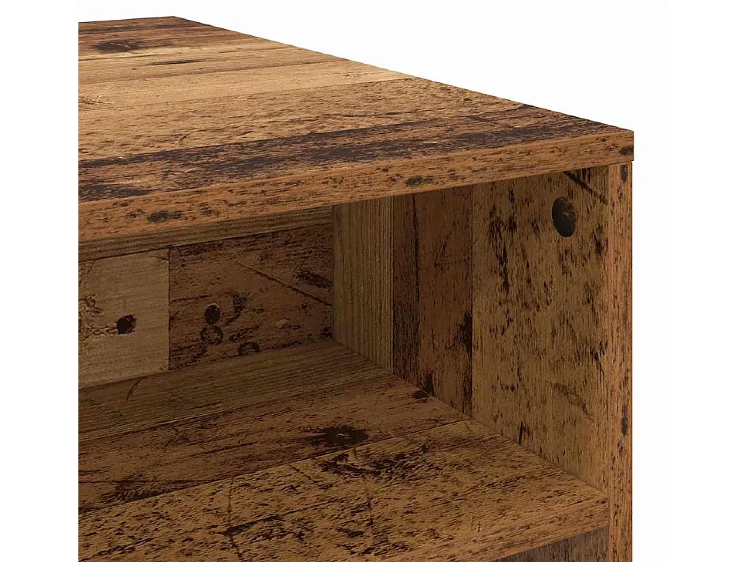 Mesa de centro | Mesa de apoio Madeira antiga 90x55x42.5 cm^ Mesa De Centro