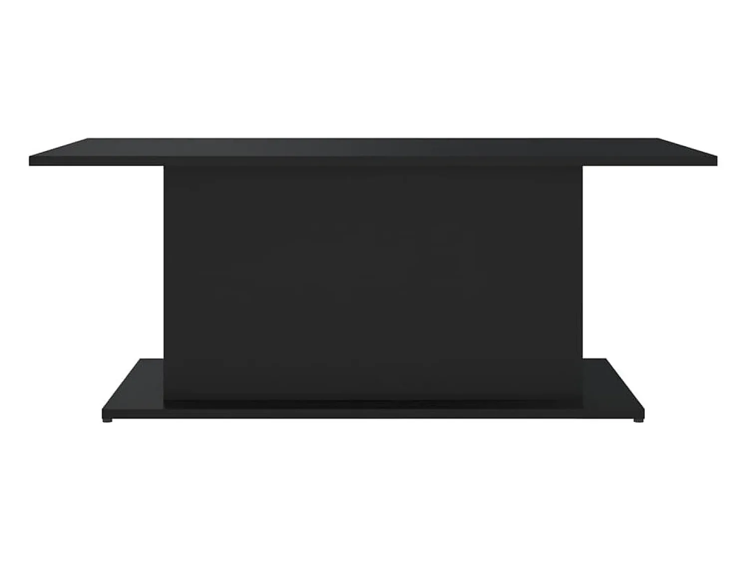 Mesa de centro | Mesa de apoio 102x55.5x40 cm derivados de madeira^ Mesa De Centro