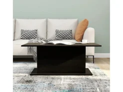 Mesa de centro | Mesa de apoio 102x55.5x40 cm derivados de madeira^ Mesa De Centro