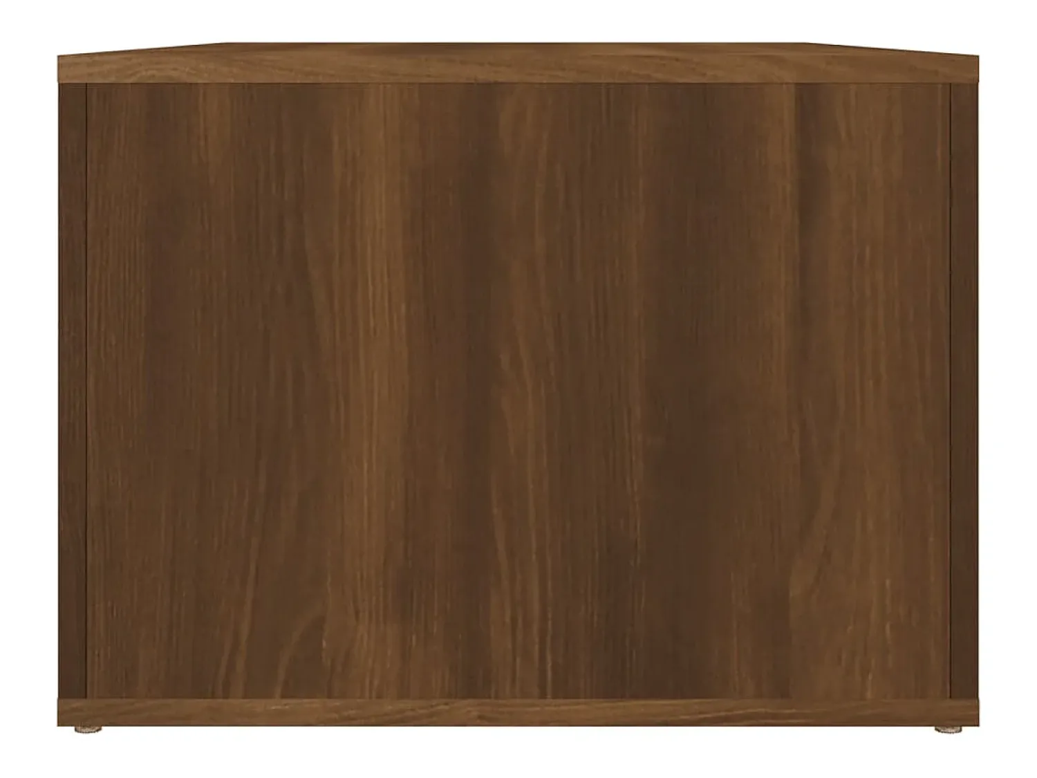 Mesa De Centro| Mesa de centro | Mesa de apoio 80x50x36 cm derivados de madeira carvalho Castanho