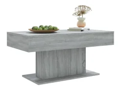 Discount Mesa de centro | Mesa de apoio 96x50x45 cm derivados de madeira sonoma Cinzento