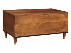 Mesa De Centro* Mesa de centro | Mesa de apoio 80x50x40 cm Castanho