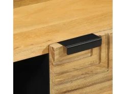 Mesa de centro | Mesa de apoio 80x50x40 cm madeira de mangueira maciça^ Mesa De Centro
