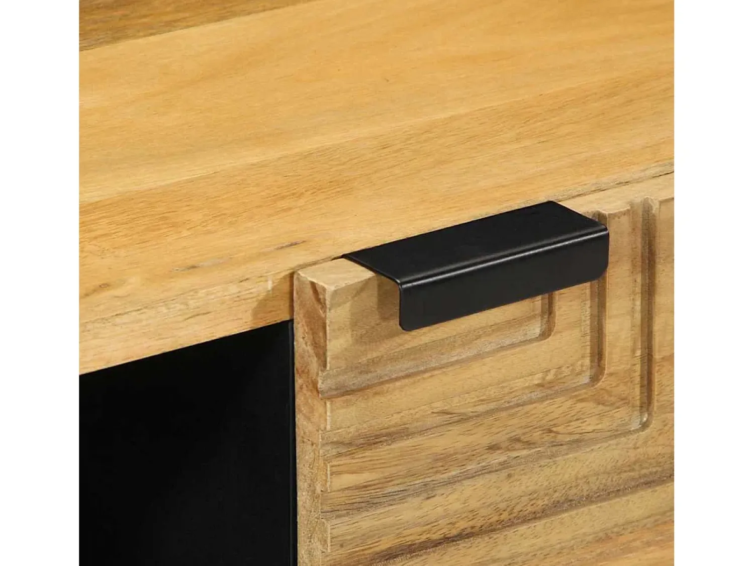 Mesa de centro | Mesa de apoio 80x50x40 cm madeira de mangueira maciça^ Mesa De Centro