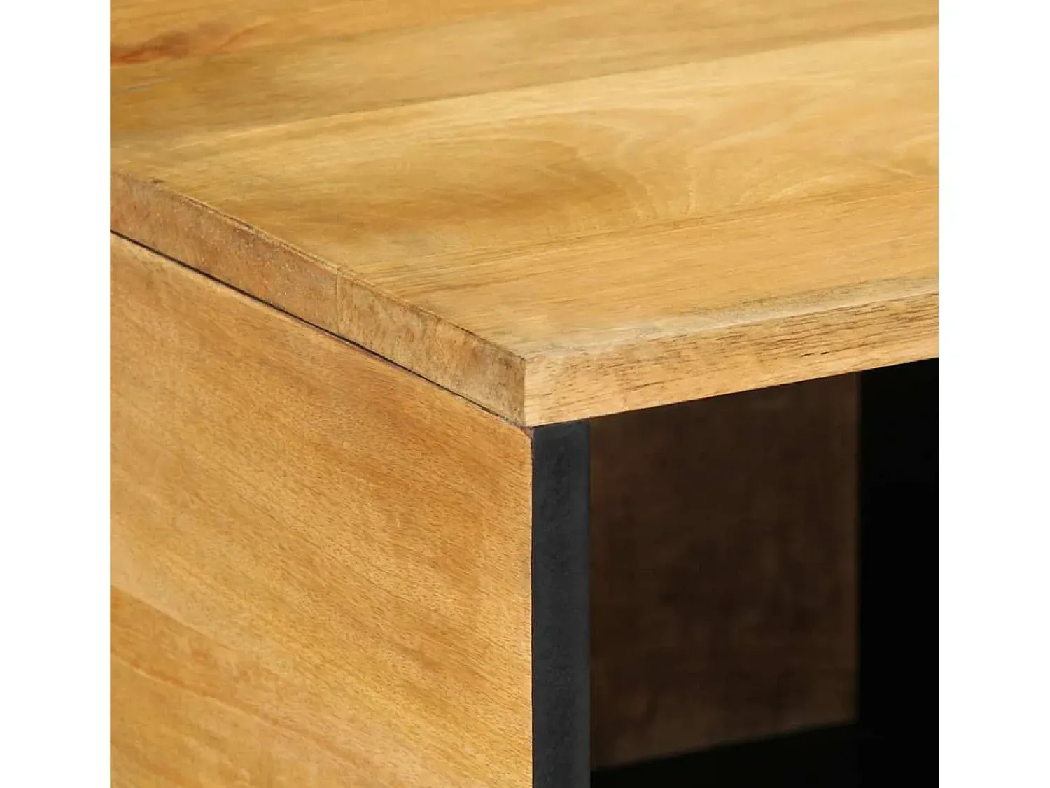 Mesa de centro | Mesa de apoio 80x50x40 cm madeira de mangueira maciça^ Mesa De Centro