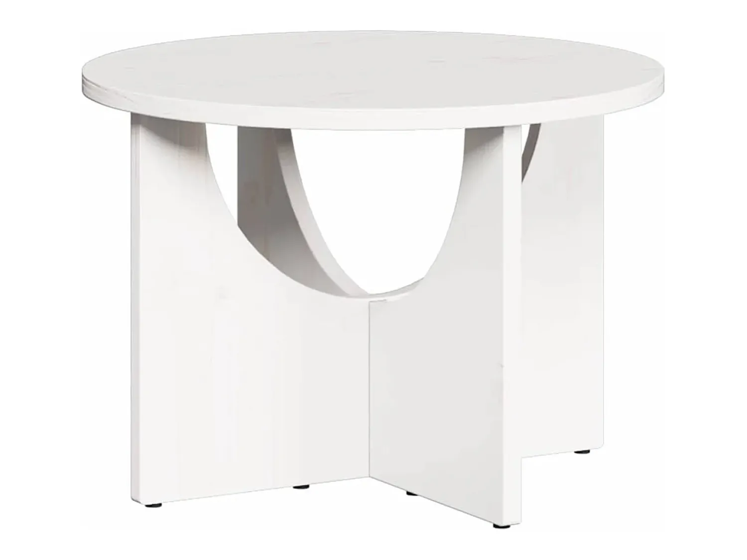 Mesa de centro | Mesa de apoio 50x50x35 cm Madeira de pinho maciça^ Mesa De Centro