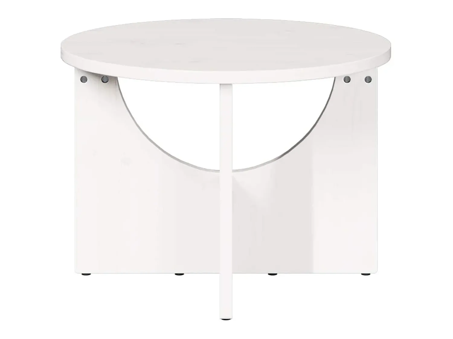 Mesa de centro | Mesa de apoio 50x50x35 cm Madeira de pinho maciça^ Mesa De Centro