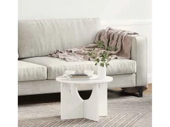 Mesa de centro | Mesa de apoio 50x50x35 cm Madeira de pinho maciça^ Mesa De Centro