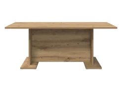 Mesa De Centro* Mesa de centro | Mesa de apoio | Mesa de café carvalho artisiano 103.5x60x40 cm Castanho