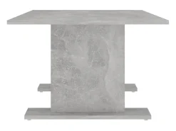 Mesa De Centro* Mesa de centro | Mesa de apoio 103.5x60x40 cm contraplacado cimento Cinzento