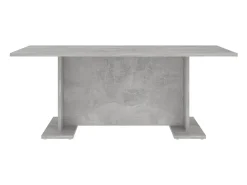 Mesa De Centro* Mesa de centro | Mesa de apoio 103.5x60x40 cm contraplacado cimento Cinzento
